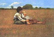 Winslow Homer Boys in a Pasture oil on canvas